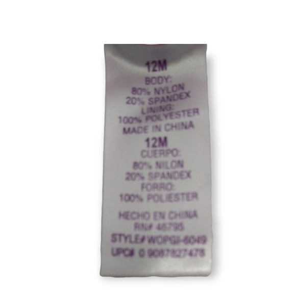 OP Rainbow swimsuit - Picture 3 of 3